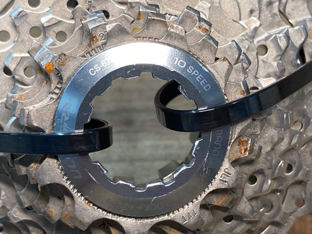 FV405 シマノ Shimano アルテグラ Ultegra CS-6700 スプロケット 11-28T 10s ロースペーサー欠品