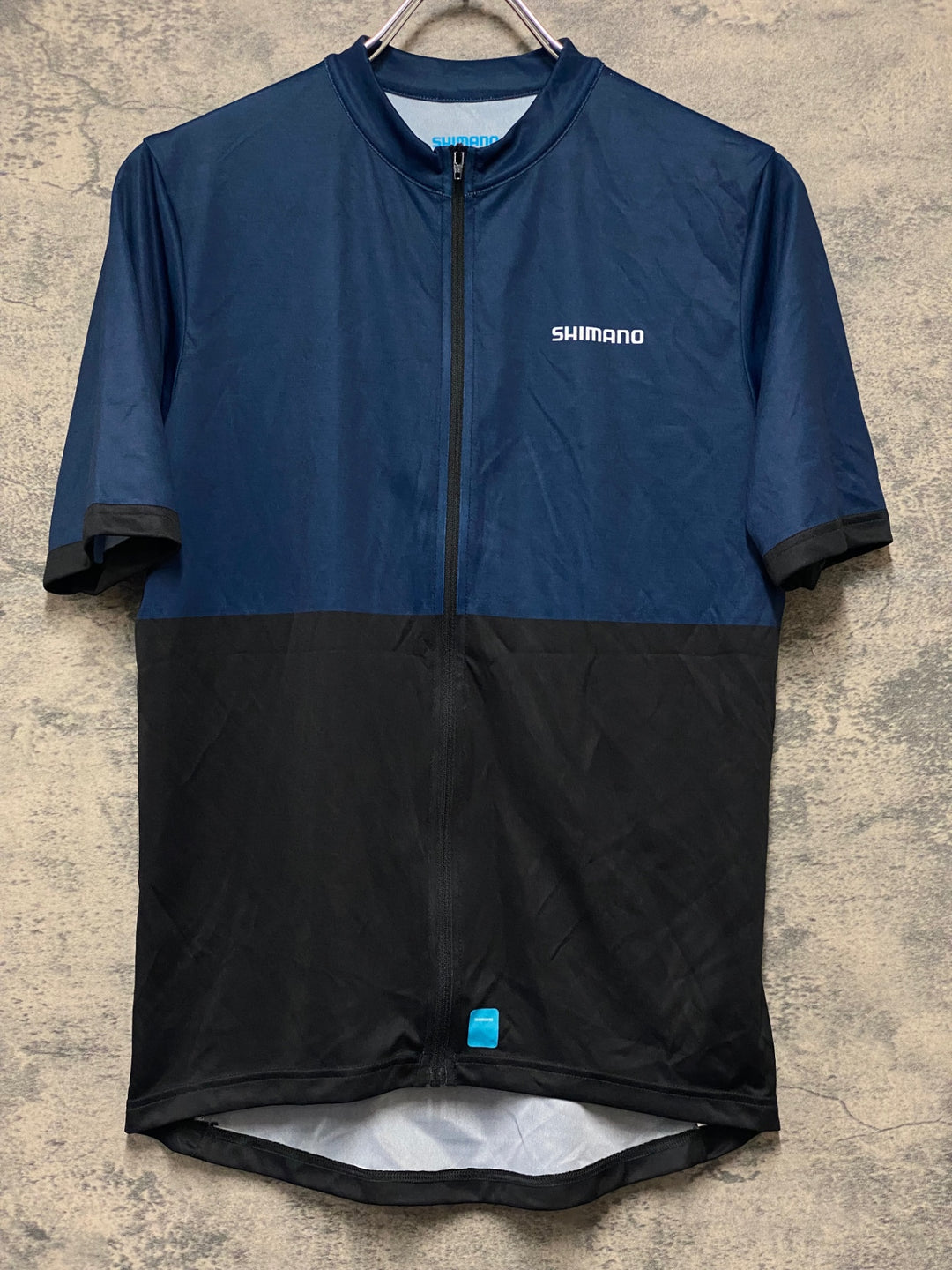 KN225 シマノ SHIMANO 半袖 サイクルジャージ XL ネイビー