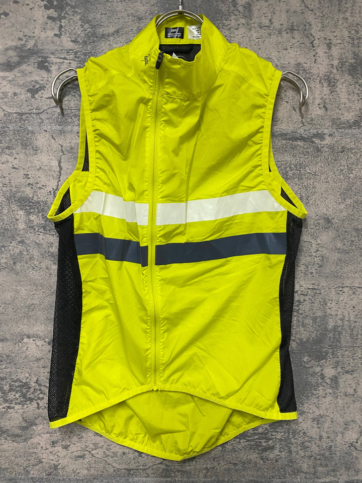 JV224 ラファ Rapha BREVET GILET ジレ サイクルベスト 黄 S