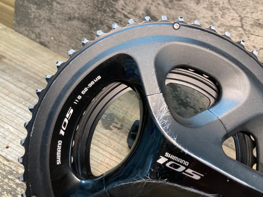 JC023 シマノ SHIMANO 105 FC-5800 クランクセット 170mm 52/36T