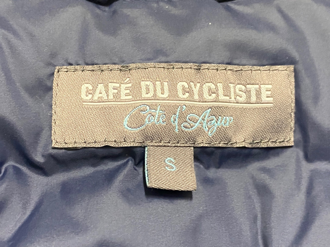JU798 カフェドシクリステ Cafe du Cycliste ジレ サイクルベスト ネイビー S