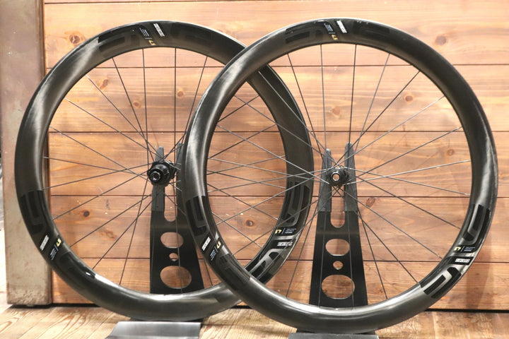 エンヴィ ENVE SES4.5 NEW カーボン チューブレス ホイールセット シマノ12/11S ワイドリム 25mm フックレス 【東京南麻布店】