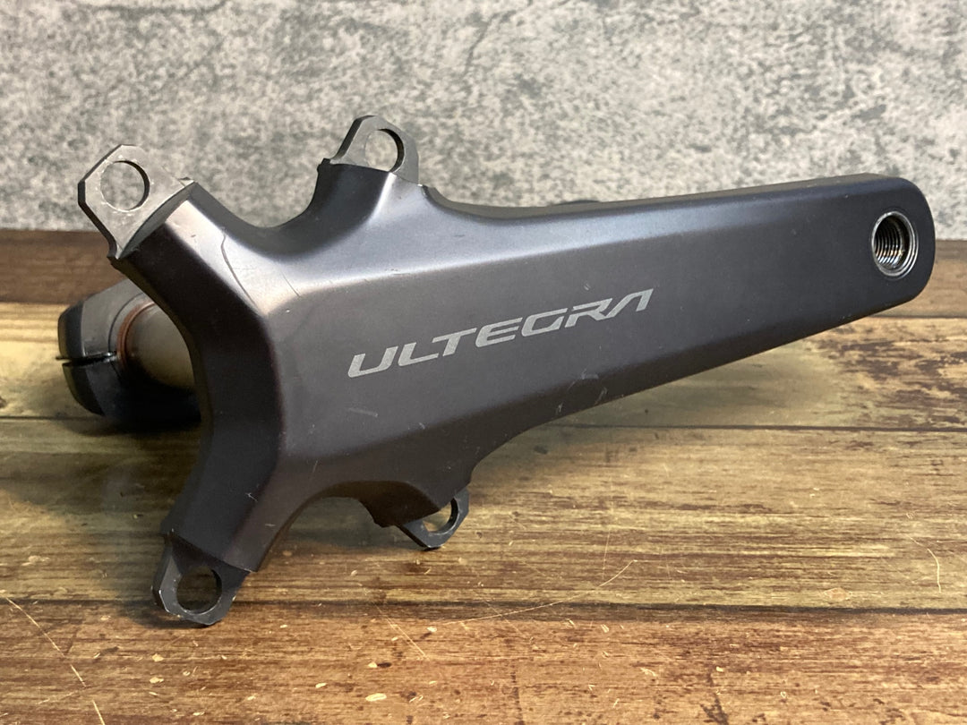 JS742 シマノ SHIMANO アルテグラ ULTEGRA FC-R8100 クランクアーム 170mm ※フィキシングボルト欠品