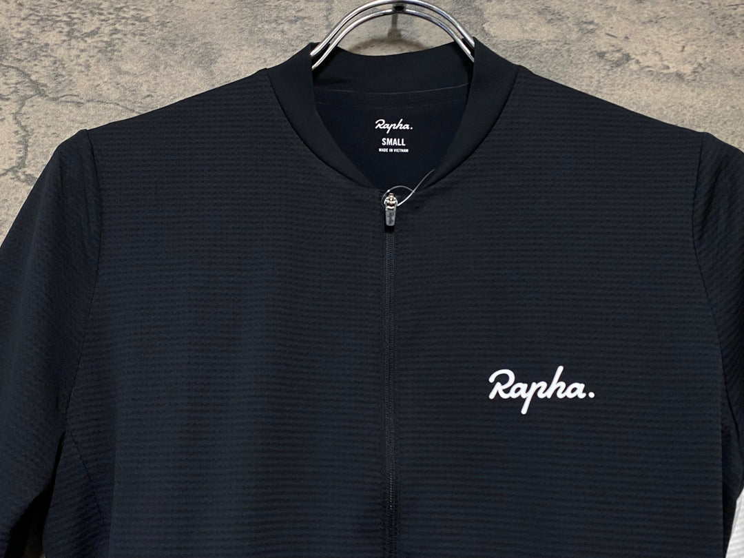 KI811 ラファ Rapha Men's Core Lightweight Jersey 半袖 サイクルジャージ 黒 S