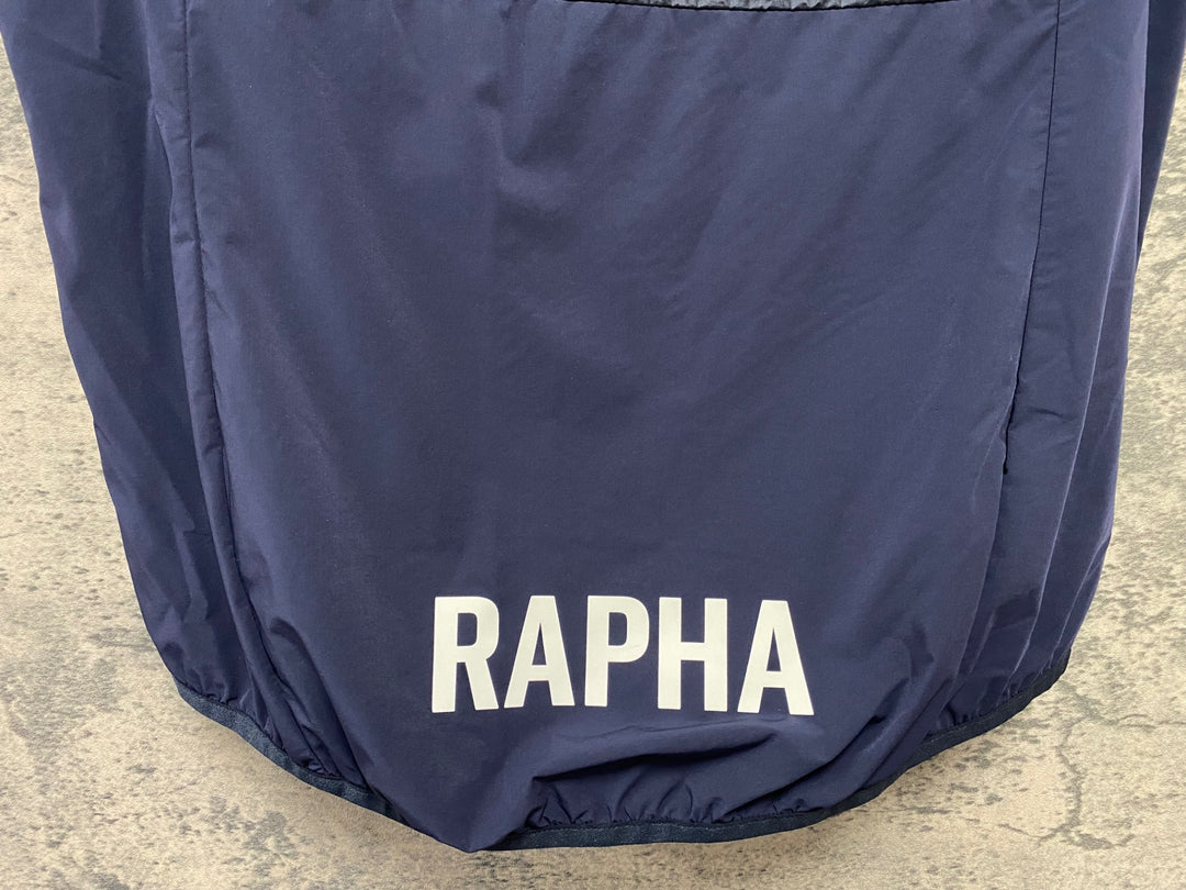KD618 ラファ Rapha PRO TEAM INSULATED GILET サイクルベスト ジレ 紺 M