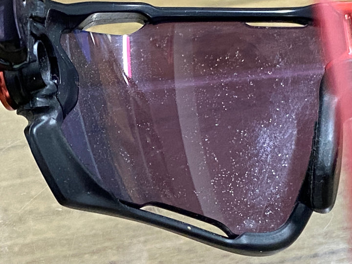 KG235 オークリー OAKLEY JAWBREAKER サングラス アイウェア 黒 赤 PRIZM PHOTOCHROMIC ※レンズ剥離ジャンク