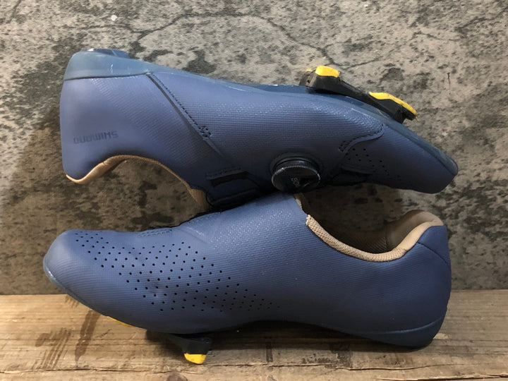 JZ915 シマノ SHIMANO RC3 SHRC300W B17W ビンディングシューズ SPD-SL EU38紺