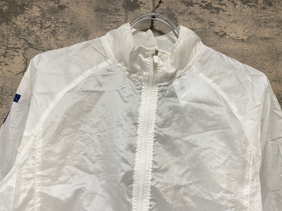 KI828 ルコックスポルティフ le coq sportif 長袖 ウィンドブレーカー 白 L