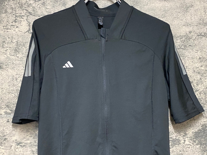 KH484 アディダス adidas 半袖 サイクルジャージ 黒 M