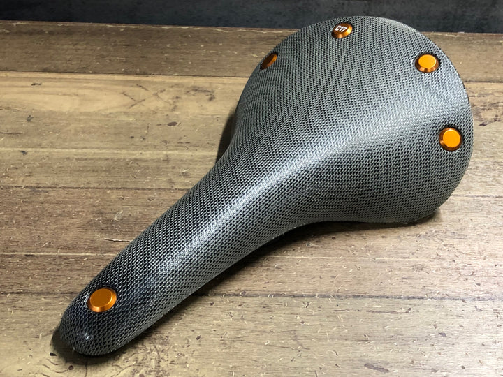 KC532 ブルックス BROOKS CAMBIUM C17 2M1 サドル グレー 165mm クロモリ