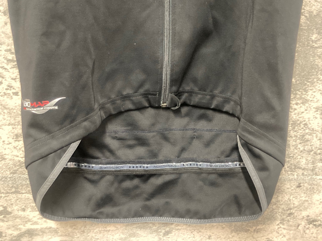 JQ558 ノースウェーブ Northwave EXTREME H20 半袖サイクルジャケット 黒 L