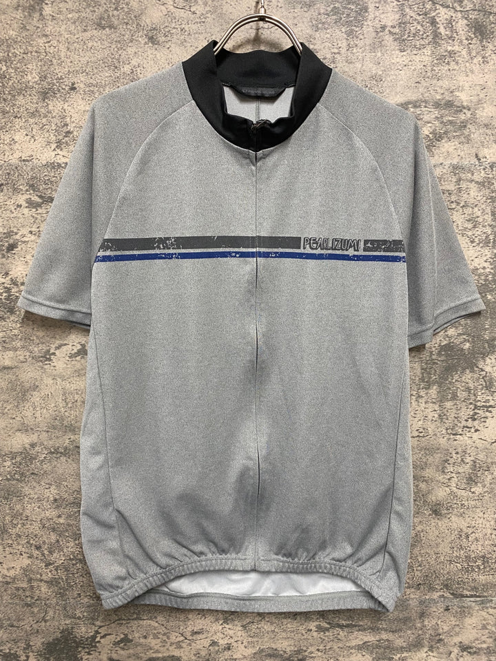 JZ198 パールイズミ PEARL iZUMi 半袖 サイクルジャージ グレー L