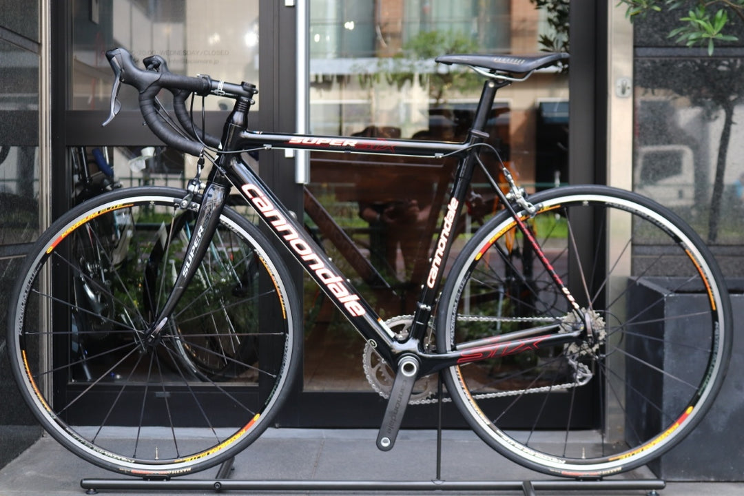 キャノンデール CANNONDALE スーパーシックス SUPERSIX 2008モデル 54サイズ シマノ アルテグラ 6600 10S カーボン ロードバイク 【東京南麻布店】