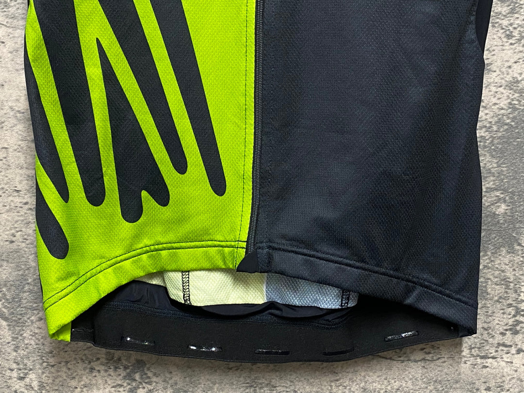 JL101 アソス assos SS.CAPE EPIC XC JERSEY EVO7 半袖 サイクルジャージ 黒 黄緑 S