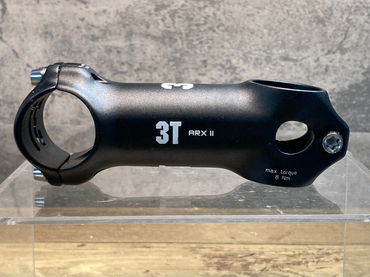 JA186 3T ARX Ⅱ アルミ ステム 黒 90mm Φ31.8 OS 6°