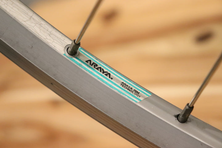 アラヤ ARAYA AR-713 シマノ SHIMANO RS400 アルミ クリンチャー ホイールセット シマノ11S/12S 【仙台店】