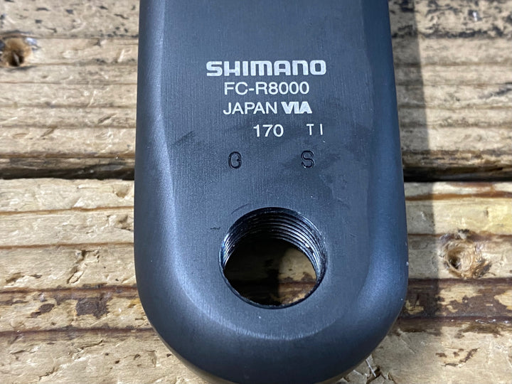 KD398 4iiii PML300-S10B00J Precision3 シマノ SHIMANO アルテグラ ULTEGRA FC-R8000 パワーメーター 左クランク 170mm