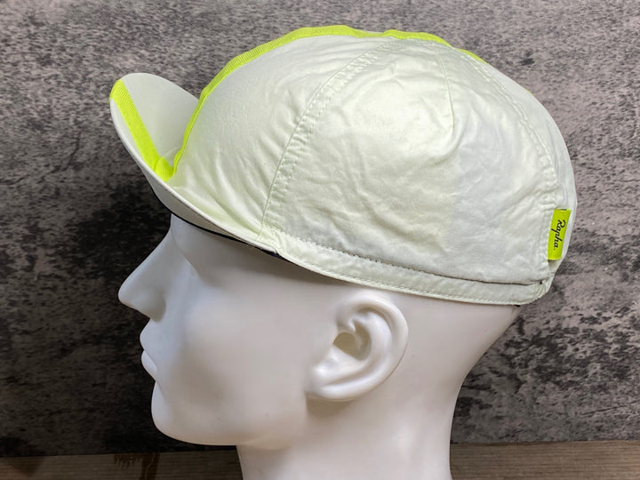 JH260 ラファ Rapha CAP サイクルキャップ 黄緑 M-L