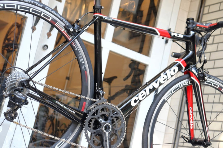 サーヴェロ Cervelo R3 TEAM 2012モデル 54サイズ カンパニョーロ コーラス 11S カーボン ロードバイク SCIROCCO 【横浜店】