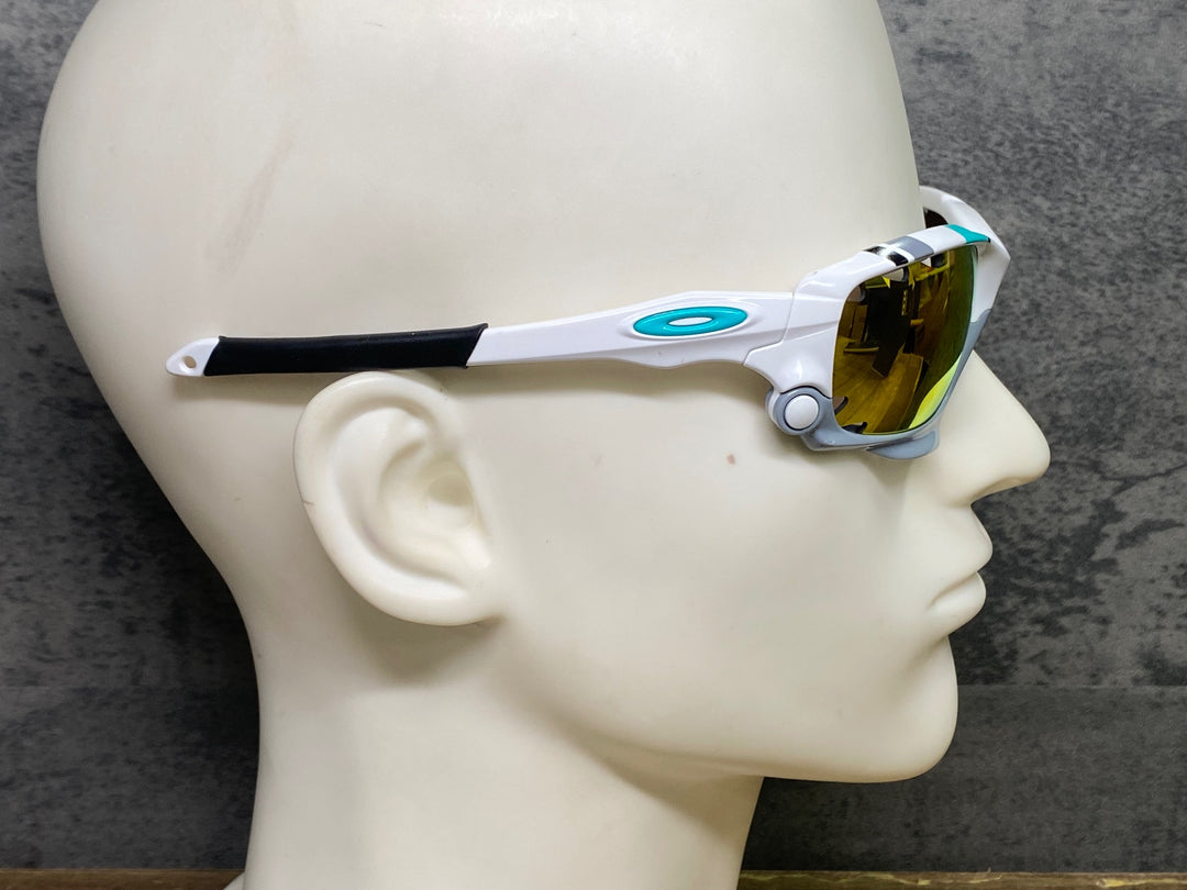 JN147 オークリー OAKLEY Racing Jacket サングラス アイウェア 白 グレー OAKLEY30周年記念限定サングラス レンズ付属