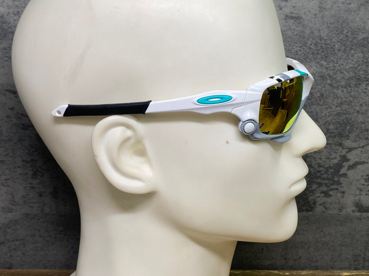 JN147 オークリー OAKLEY Racing Jacket サングラス アイウェア 白 グレー OAKLEY30周年記念限定サングラス レンズ付属