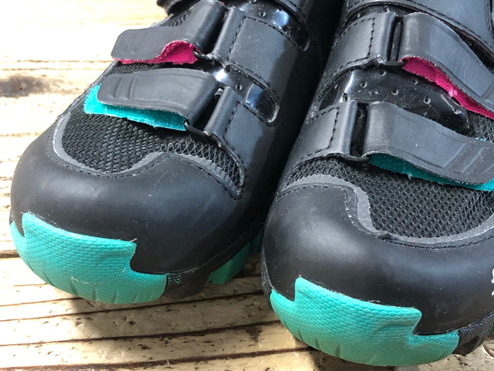 KG389 フィジーク FIZIK M6 MTB shoes ビンディングシューズ 黒 SPD EU36 ペン字あり