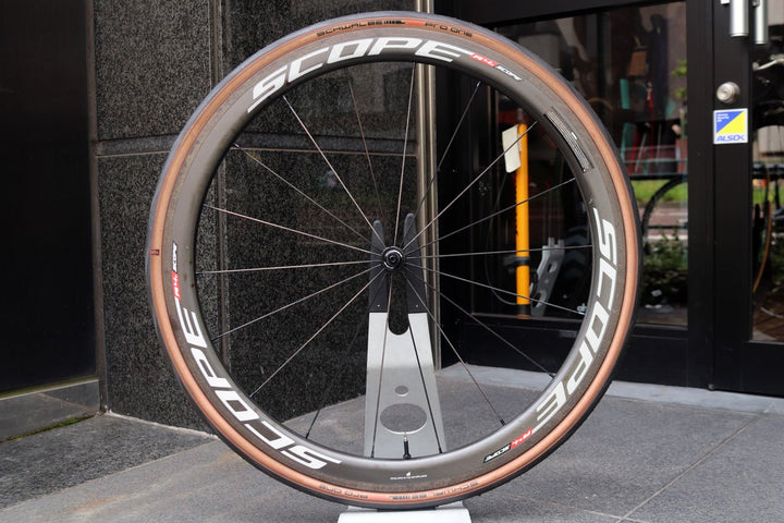 スコープ SCOPE R4C TLR カーボン チューブレスレディ ホイールセット シマノ11/12s ワイドリム19C 【東京南麻布店】