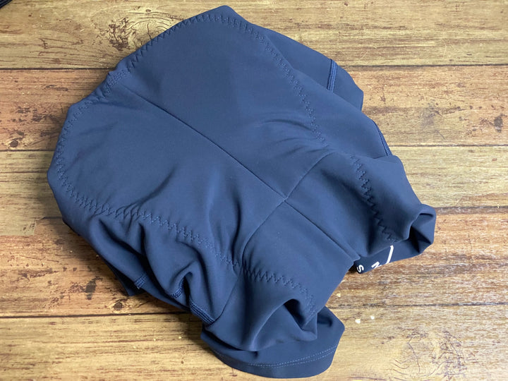 KE899 パスノーマルスタジオ PAS NORMAL STUDIES Mechanism Deep Winter Long Bibs ビブタイツ 紺 S 裏起毛