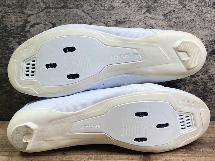 JM790 シマノ SHIMANO RC3 SH-RC300M ビンディングシューズ 白 EU43