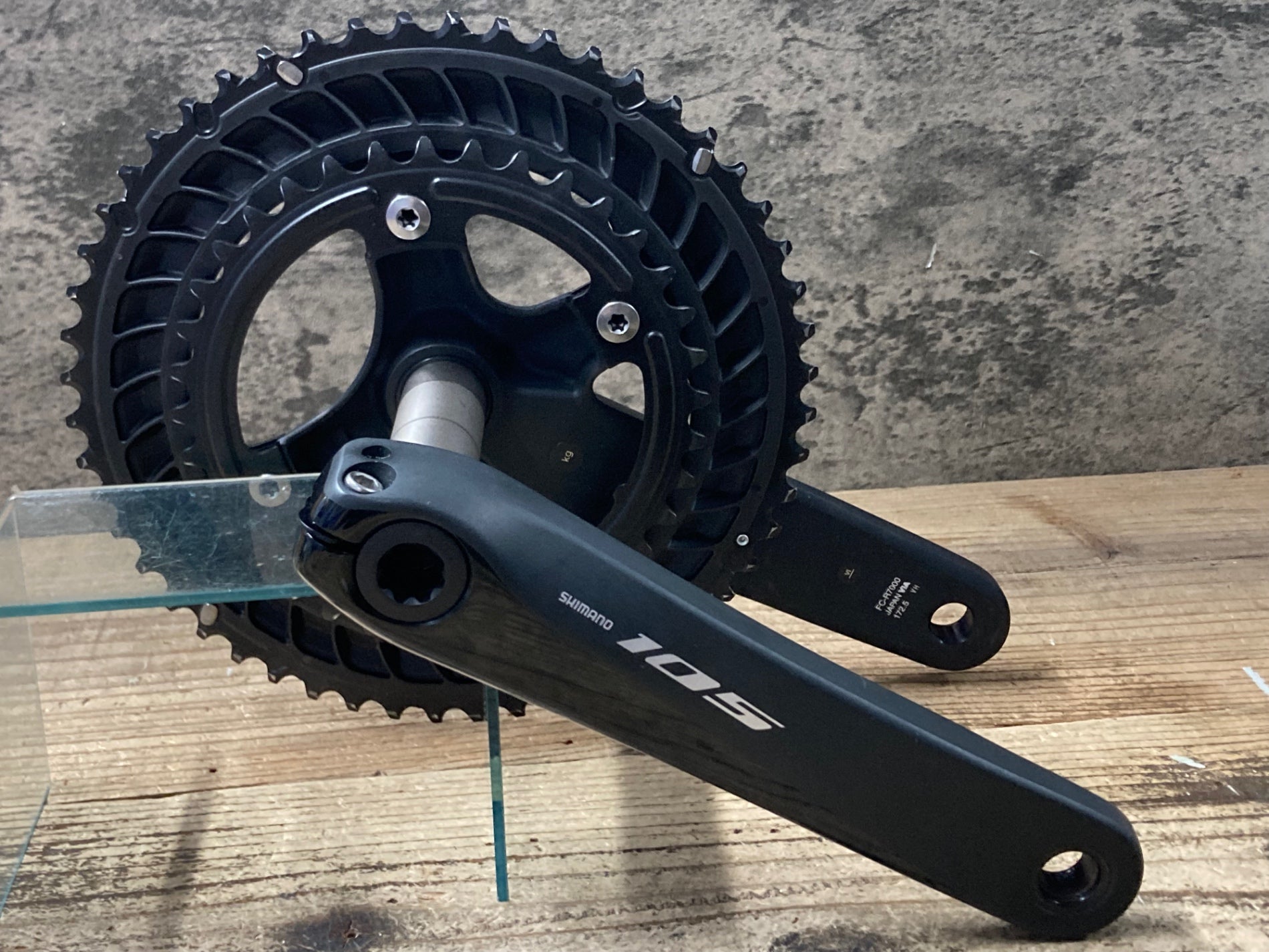 JV372 シマノ SHIMANO 105 FC-R7000 クランクセット 52/36T 172.5mm