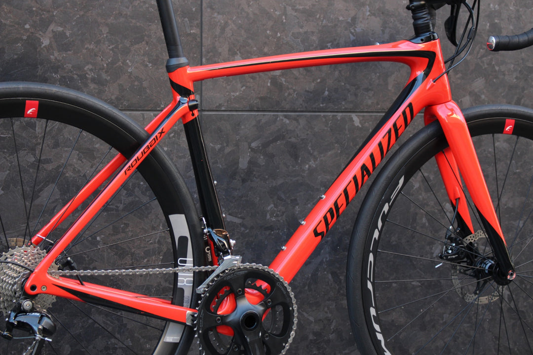 スペシャライズド SPECIALIZED ルーベ エリート ROUBAIX ELITE 2017年モデル 54サイズ シマノ105 5800 MIX 11S 機械式DISC カーボン ロードバイク 【福岡店】