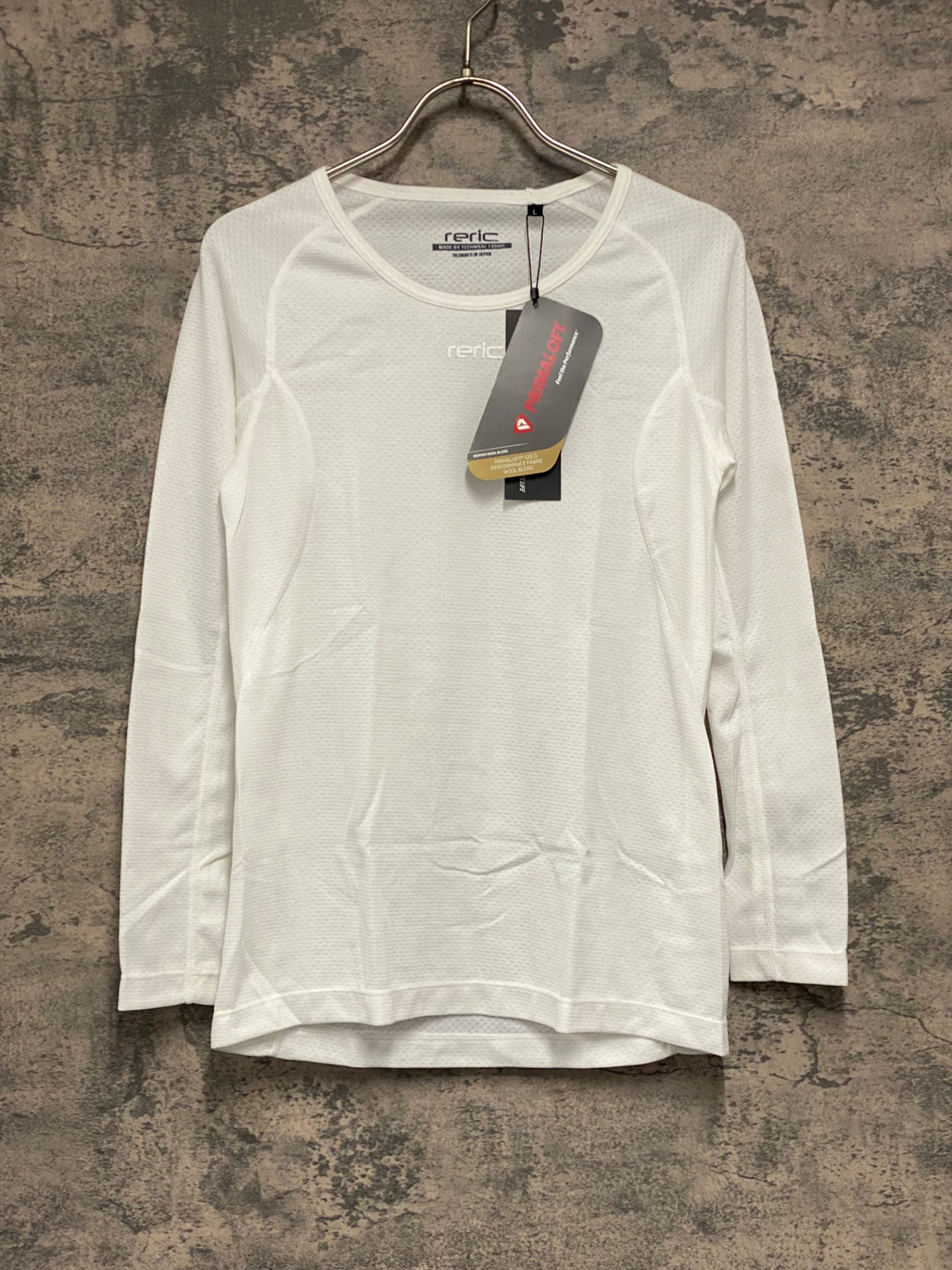 JW019 レリック reric Women's Semi-Fit Long Sleeve T-shirts 長袖 白 L レディース