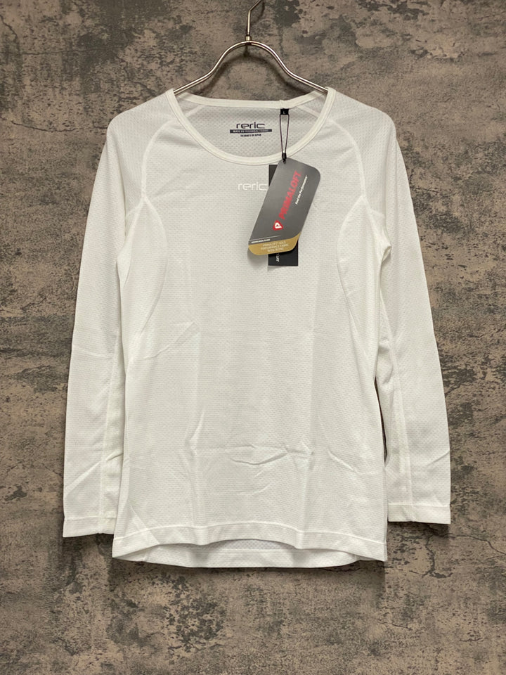 JW019 レリック reric Women's Semi-Fit Long Sleeve T-shirts 長袖 白 L レディース