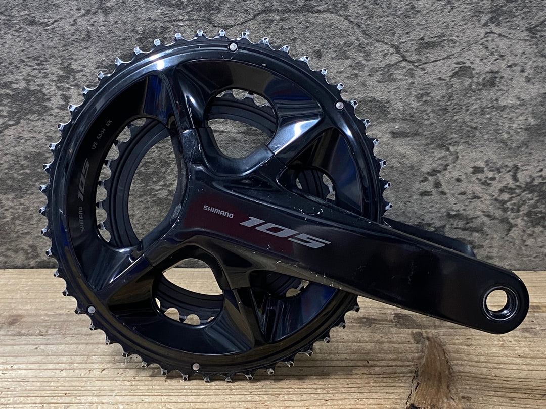 JU484 シマノ SHIMANO 105 FC-R7100 クランクセット 165mm 50/34T