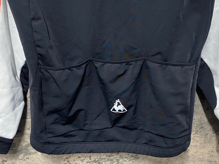 KH051 ルコックスポルティフ le coq sportif サイクルジャケット 黒 M 裏起毛