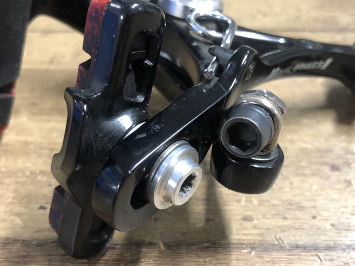 JX538 カンパニョーロ CAMPAGNOLO スーパーレコード SUPER RECORD BR9-SR スケルトン キャリパー ブレーキ 前後セット