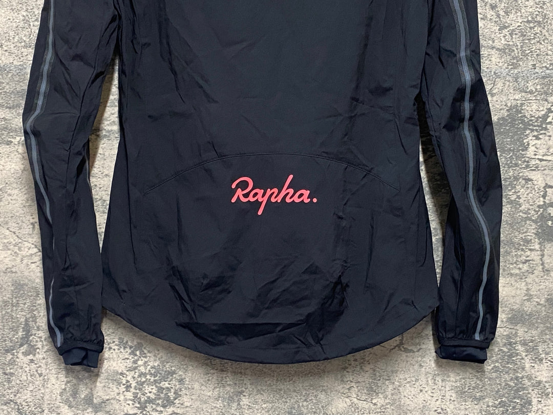 KP512 ラファ Rapha CLASSIC WIND JACKET 長袖 ウィンドブレーカー 黒 S
