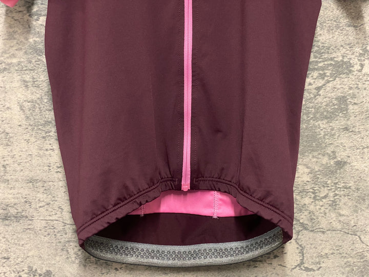KM230 ドットアウト DOTOUT FANATICA JERSEY 半袖 サイクルジャージ 赤グレー S
