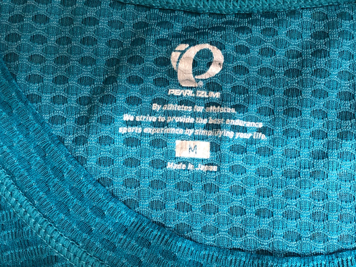 KD849 パールイズミ PEARL iZUMi ノースリーブ ベースレイヤー ターコイズブルー M