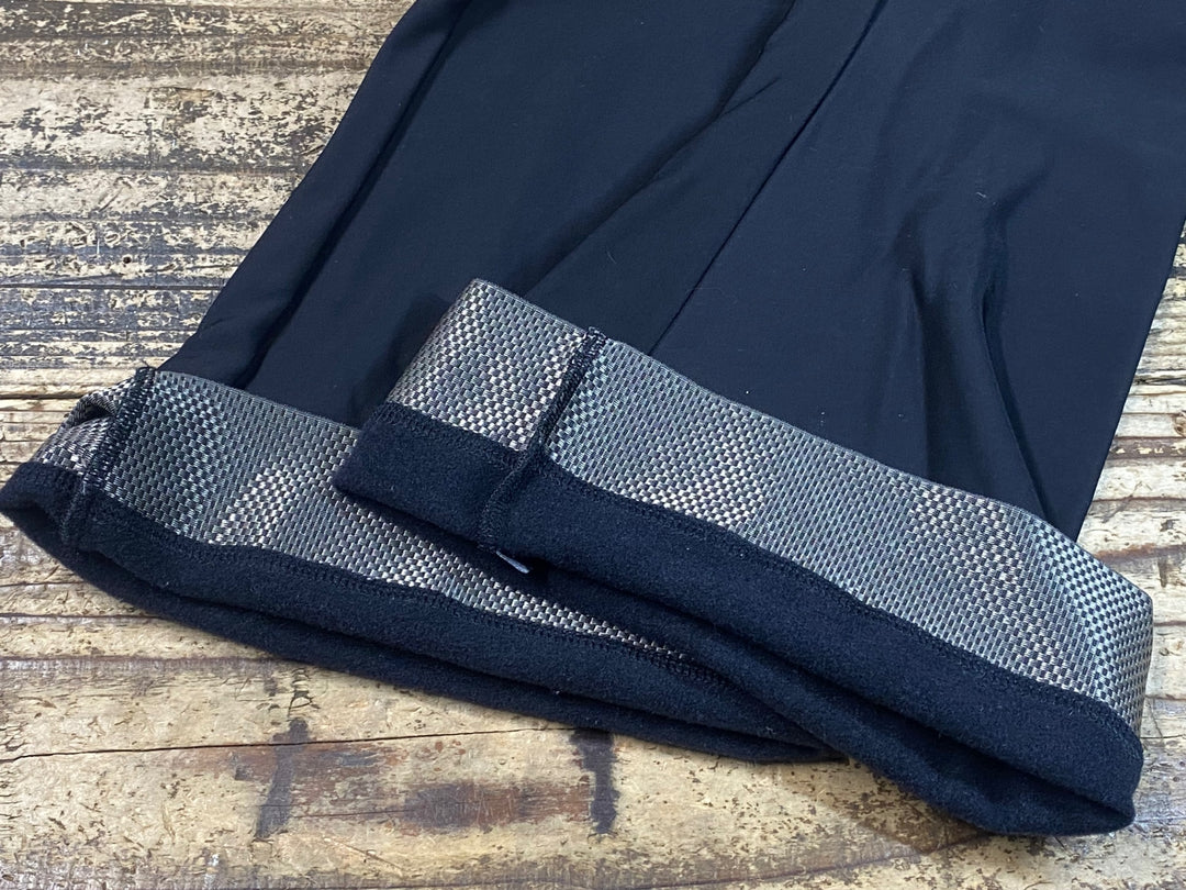 JV315 GOD AND FAMOUS レッグウォーマー 黒 XL 裏起毛
