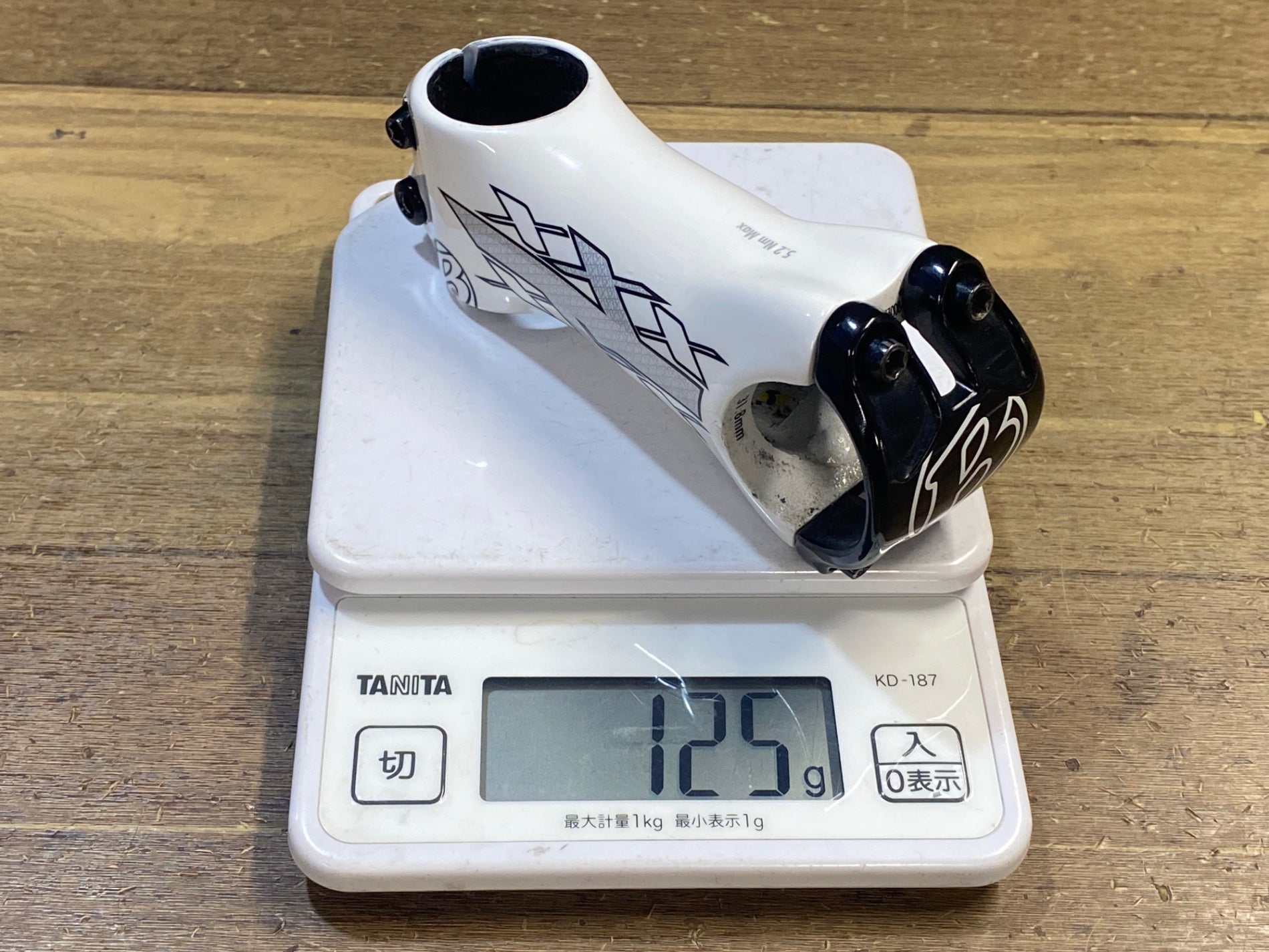 JT771 ボントレガー BONTRAGER XXX カーボン ステム 白 90mm Φ31.8 OS