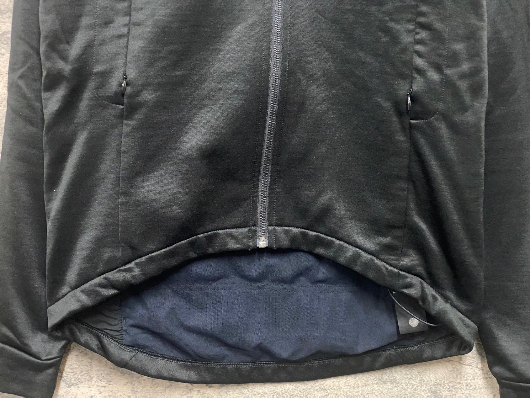 KB643 ラファ Rapha CLASSIC WINTER JERSEY 長袖 サイクルジャージ 黒