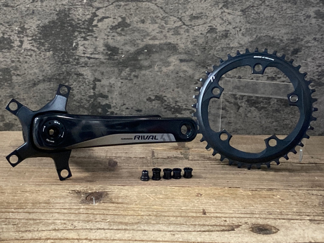 KF275 スラム SRAM ライヴァル RIVAL1 クランクセット BB30用 170mm 40T ※チェーンリングボルト用スペーサー欠品