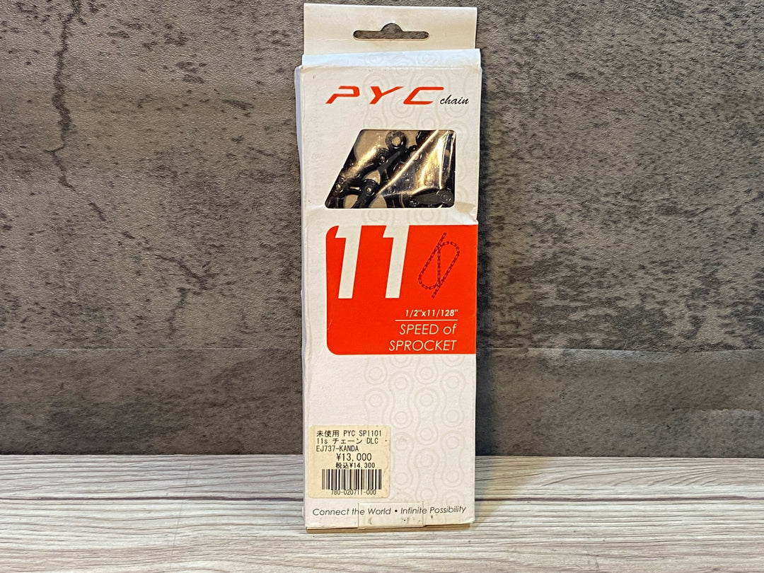 JQ387 PYC SP1101 DLC チェーン ブラック 未使用