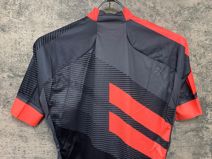 IY882 スポーツフル sportful 半袖 サイクルジャージ 黒 オレンジ S