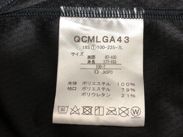 KK796 ルコックスポルティフ le coq sportif 半袖 サイクルジャージ 黒 O