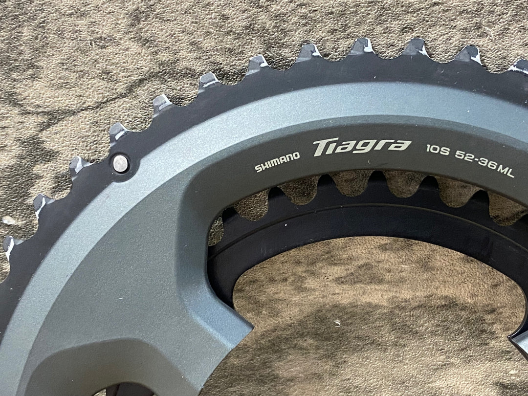 KA248 シマノ SHIMANO ティアグラ Tiagra FC-4700 チェーンリングセット 52/36T 10S PCD110 4アーム用