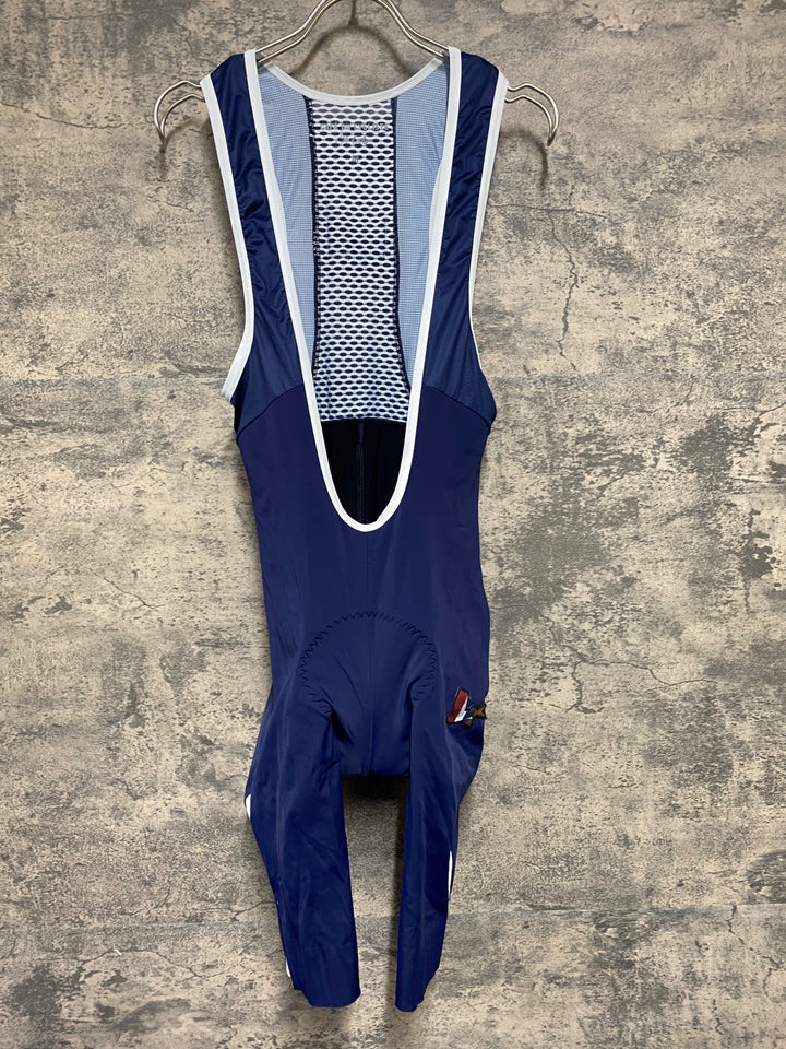 KD862 カフェドシクリステ Cafe du Cycliste ビブショーツ 紺 M 裏起毛