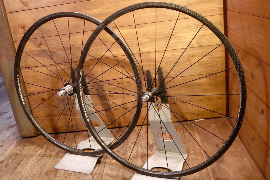 カンパニョーロ Campagnolo ハイペロン HYPERON カーボン チューブラー ホイールセット カンパ12S/11S 【東京南麻布店】