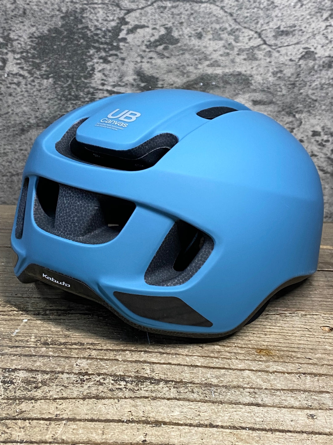 JG614 カブト KABUTO CANVAS URBAN ヘルメット マットブルー ML 未使用品